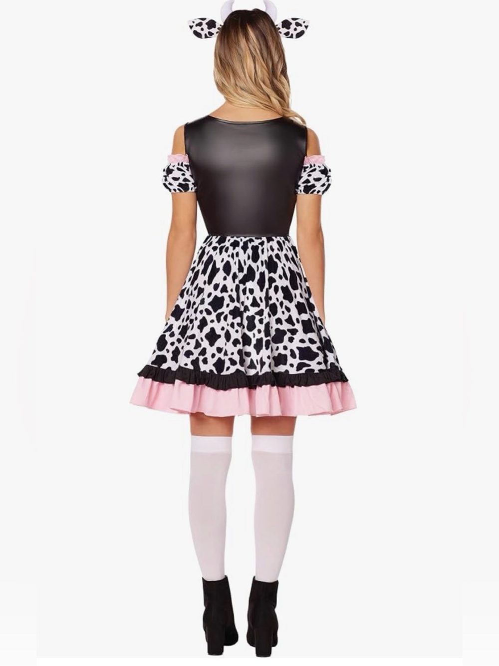 Spirit Halloween Cow Costume Dress - Picture 2 of 9